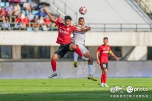 中超联赛第17轮,长春亚泰1比3上海海港